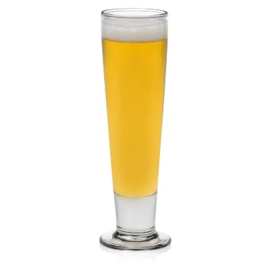 Libbey Stockholm Pilsner Beer Glasses, 14.5 ounce, Set of 4 image {6}