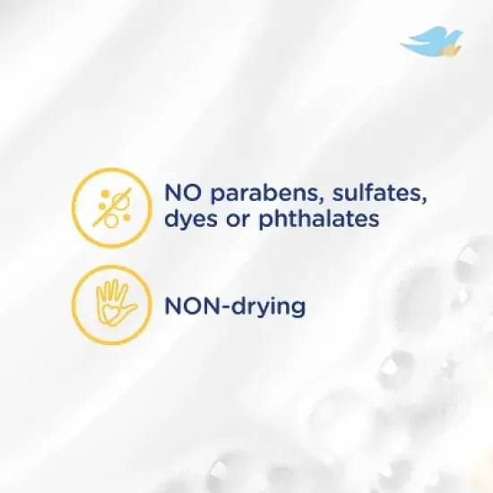 Baby Dove Rich Moisture Sensitive Skin Hypoallergenic Baby Wash - 34oz image {3}