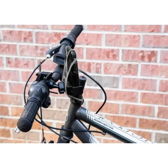 Universal Kids&rsquo; & Adult Bike Phone Mount &ndash; Adjustable 360&deg; Rotating Clamp for Smartphones on Bikes, Scooters & Strollers (Green & Grey Options) image {3}