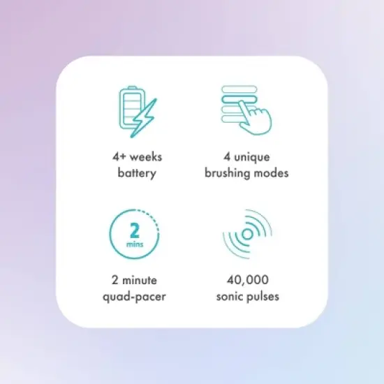 ORDO Sonic+ Electric Toothbrush - Violet image {5}