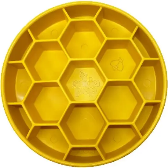 Honeycomb Design eBowl Enrichment Slow Feeder Bowl for Dogs image {15}