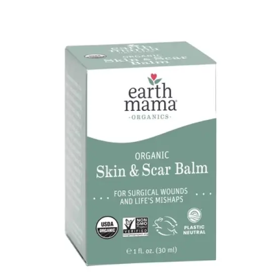 Earth Mama Organics Skin & Scar Balm 1 fl oz image {1}