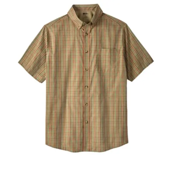 KingSize Men's Big & Tall Short Sleeve Wrinkle Resistant Sport Shirt image {12}