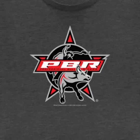Junior's Professional Bull Riders Official Logo Festival Muscle Tee image {1}