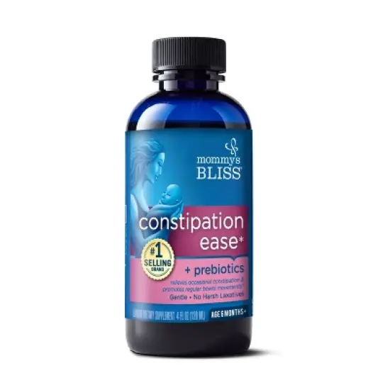 Mommy's Bliss Baby Constipation Ease + Prebiotics - 4oz (24 servings) image {1}