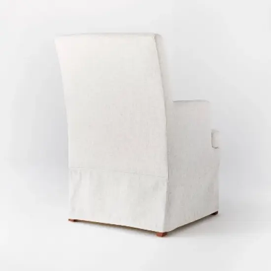 Upholstered Dining Chair Cream - Threshold&trade; designed with Studio McGee image {3}