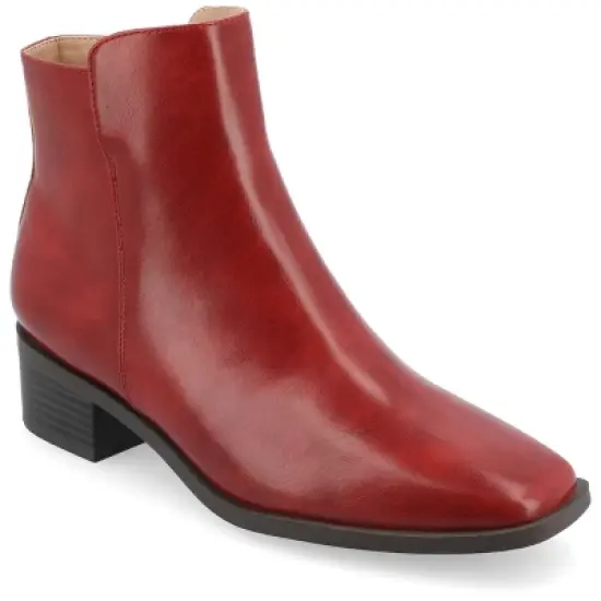 Journee Collection Medium and Wide Width Women's Tru Comfort Foam&trade; Cappri Booties image {12}