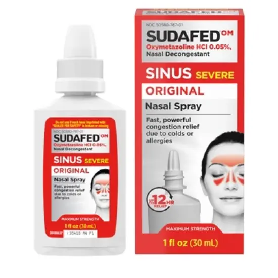 Sudafed Sinus Severe Nasal Spray - 1oz image {9}