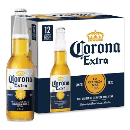 Corona Extra Lager Beer - 12pk/12 fl oz Bottles image {8}