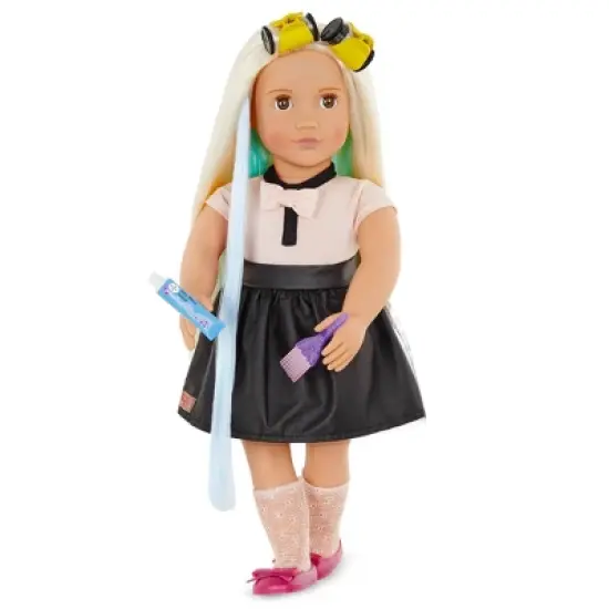 Our Generation Highlight My Day Hair Salon Accessory Set for 18" Dolls image {1}