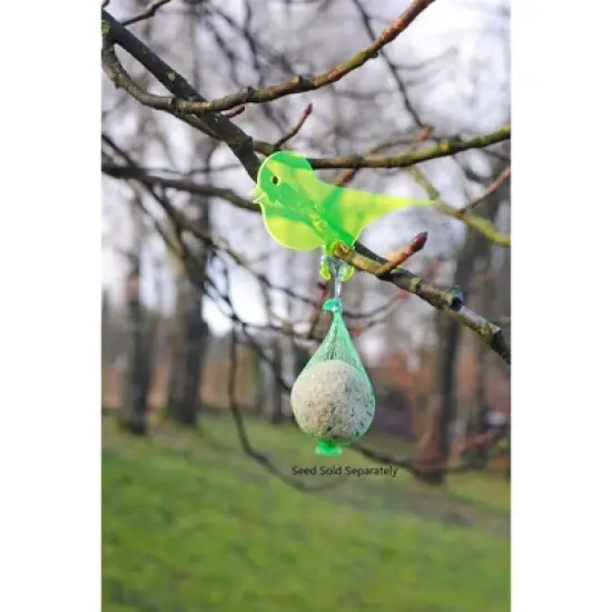 XXD Astwart Plastic Bird Feeding Station/Tree Decoration, Green image {2}