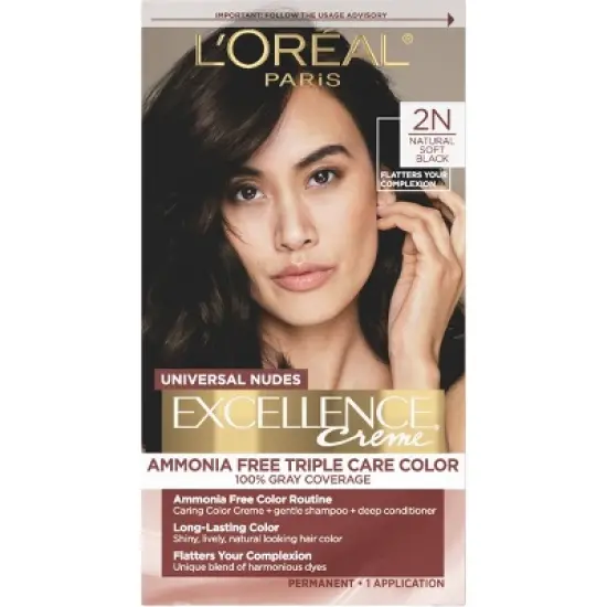 L'Oreal Paris Excellence Universal Nudes Ammonia Free Permanent Hair Color image {9}