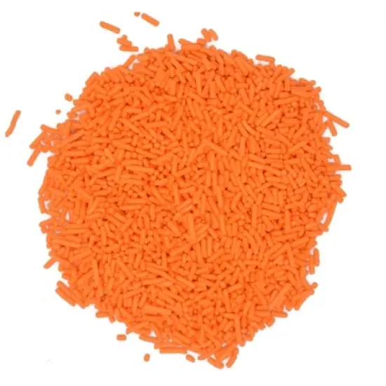 Mystic Sprinkles Only Orange Jimmies Sprinkles 3oz Bottle image {3}