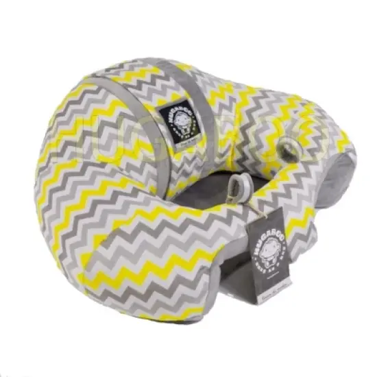The Original Hugaboo HUG4239 Infant Sitting Chair, Yellow Chevron image {4}