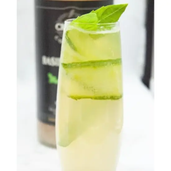 Crafted Cocktails Basil Martini Gimlet Mix: 2 Pack&nbsp; 60 Calories, Handcrafted with Agave, Lime and Basil&nbsp; Effortless Mixology with Gourmet Flavor image {4}