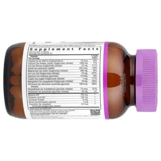 Bluebonnet Nutrition Chelated Multiminerals, 120 Caplets image {1}