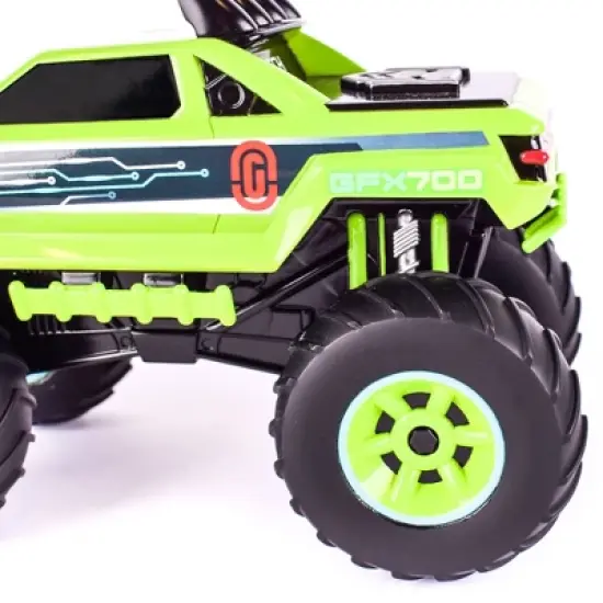 Maxx Action Glow Racers Hyper Climb Motorized Monster Truck Toy Vehicle image {2}
