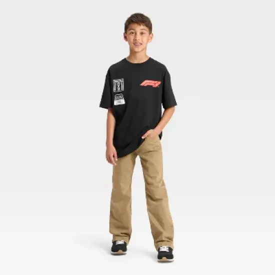 Boys' Formula One Short Sleeve Graphic T-Shirt - Black image {3}