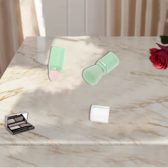 Unique Bargains Square 2 in 1 Cosmetic Brush 1 Pc image {3}