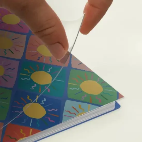 Blue Sky Brook Gossen Clear 8.5"x11" 2025-2026 Weekly/Monthly Wirebound Planner 15 Months Sun image {11}