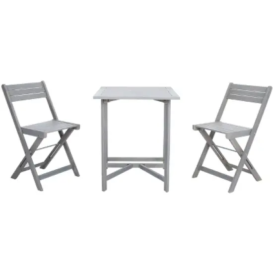 Gallo Balcony Bistro Set - Outdoor - PAT6751 - Safavieh image {10}
