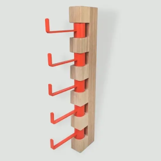 Seek Rotating Vertical Wall Hook Rail image {1}