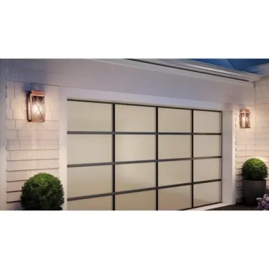 Urban Ambiance Luxury Vintage Outdoor Wall Sconce 17.875''H x 8''W,  Antique Copper Finish,  Buffalo Collection, UHP1410 image {1}