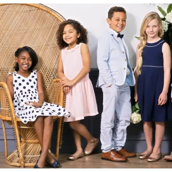 Hope & Henry Boys' Seersucker Suit Vest, Kids image {6}