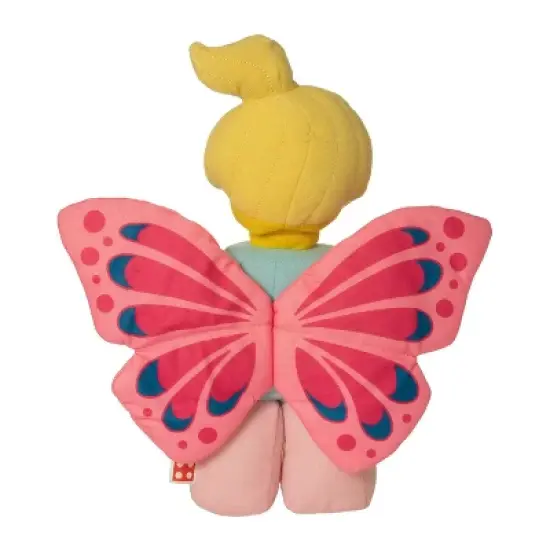 Manhattan Toy Company LEGO&reg; Minifigure Butterfly Girl with Flowers 12" Plush Character image {1}