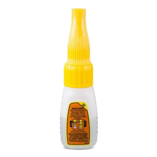Gorilla Glue 10G Super Glue Clear: Fast Drying, Crazy Glass Glue for Wood, Leather, Rubber, Ceramics, Stationery Use image {2}