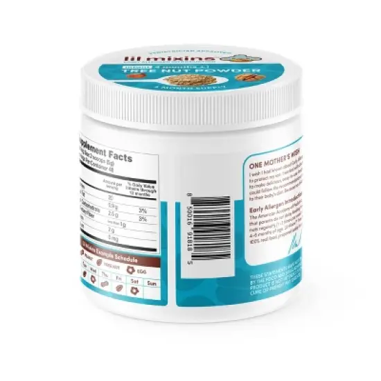 Lil Mixins Tree Nut Powder Baby Meals Jar - 8.5oz image {2}