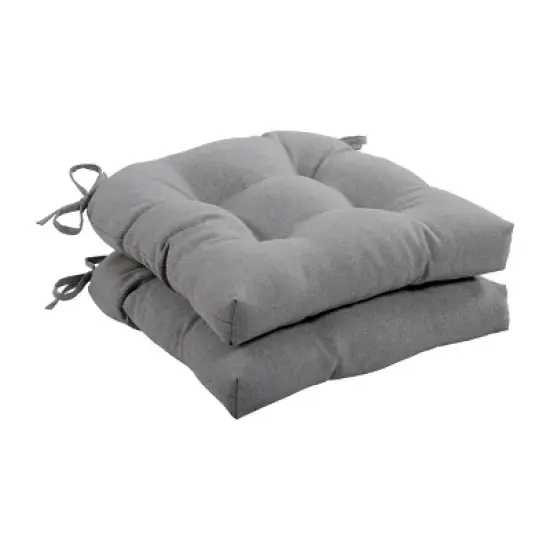 Rolston 2pc Indoor/Outdoor Tufted Seat Cushion Set - Haven Way image {11}