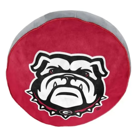 NCAA Georgia Bulldogs 15" Circular Cloud Pillow image {2}