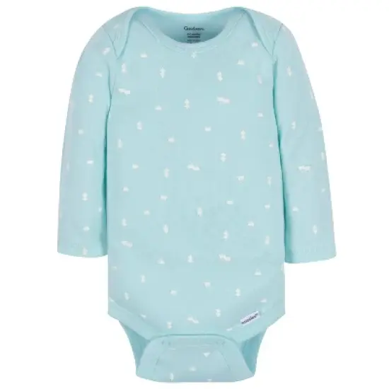 Onesies Brand Baby Boys' Long Sleeve Onesies&reg; Bodysuits, 3-Pack image {2}