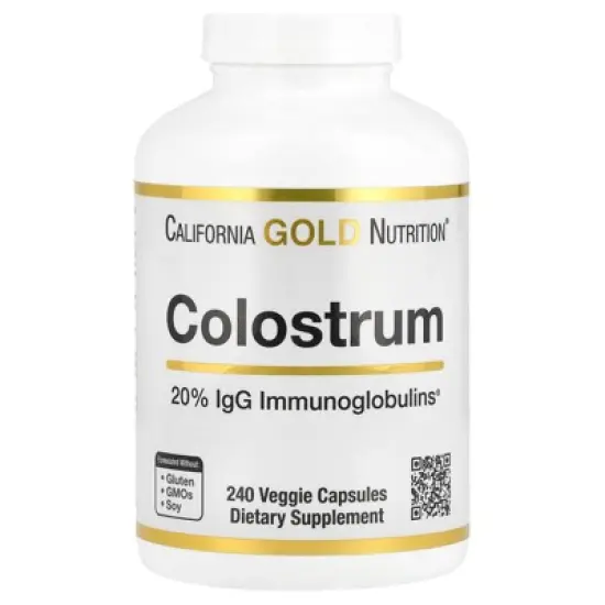 Colostrum by California Gold Nutrition - Concentrated Bovine Pre-Milk Supplement Featuring Immunoglobulins - Immune Support - Gluten Free, Non-GMO, No image {5}