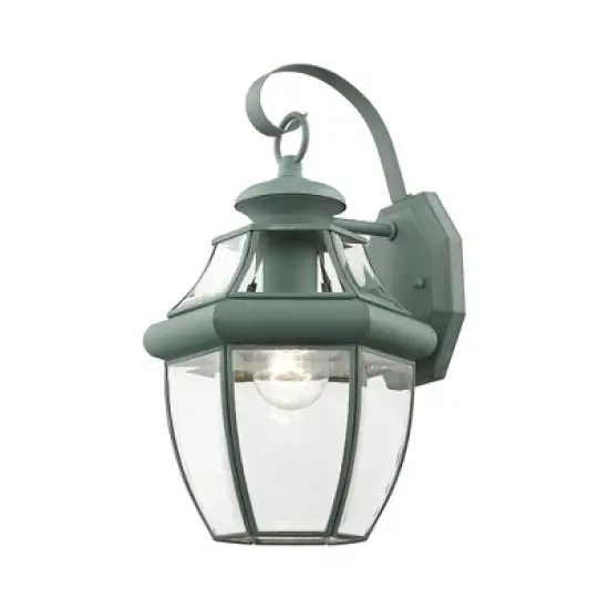 Livex Lighting Monterey 1 - Light Wall Light in  Verdigris image {2}