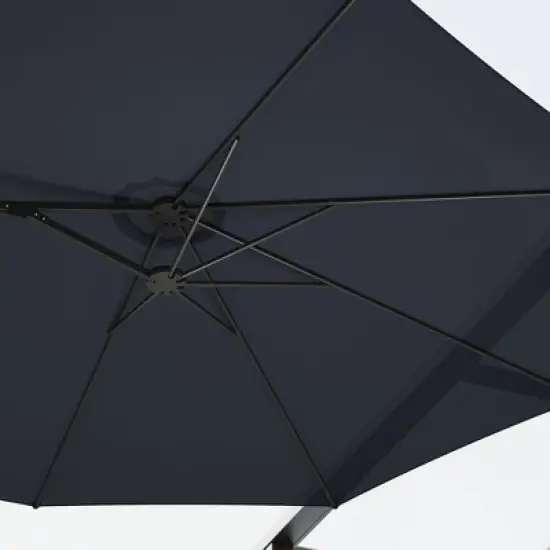 FUFU&GAGA Double-Head Outdoor Patio Umbrella �C Large Size for Ultimate Sun Protection image {2}