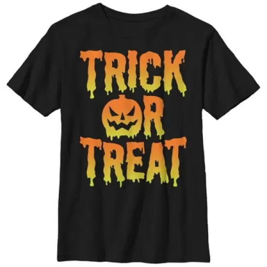 Boy's Lost Gods Halloween Trick Or Treat Melt T-Shirt image {3}