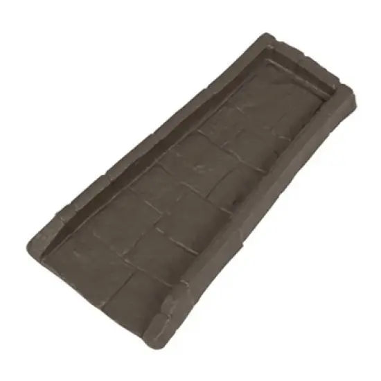 Suncast Decorative Home Splash Rain Gutter Drain Block Heavy-Duty Replacement Guard to Prevent Soil Erosion and Rain Washouts, Java (3 Pack) image {1}