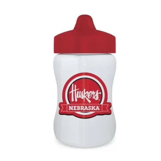 Baby Fanatic Toddler and Baby Unisex 9 oz. Sippy Cup NCAA Nebraska Cornhuskers image {1}