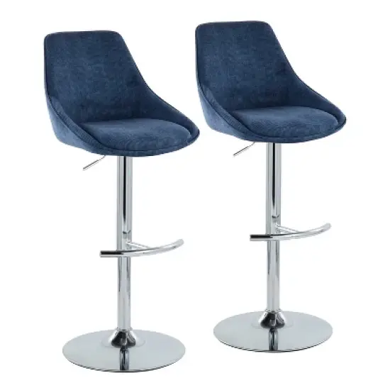 Set of 2 Diana Barstools - LumiSource image {7}