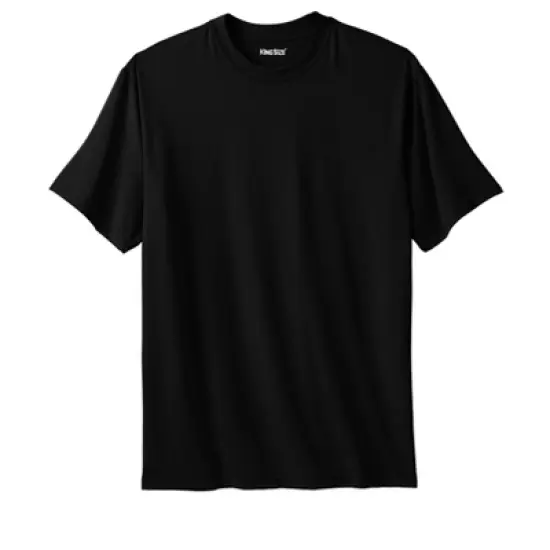 KingSize Men's Big & Tall Performance Flex Crewneck Tee image {3}