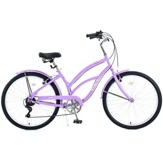 VASIP 7-Speed 26" Beach Cruiser Bike - Lightweight Frame, Multiple Colors, Comfort Saddle, Retro Design image {8}