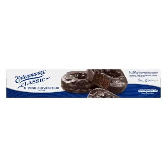 Entenmann's Frosted Devil's Food Donuts - 8 ct image {4}