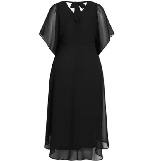 Women's Plus Size Adore Dress - Black | CITY CHIC image {4}