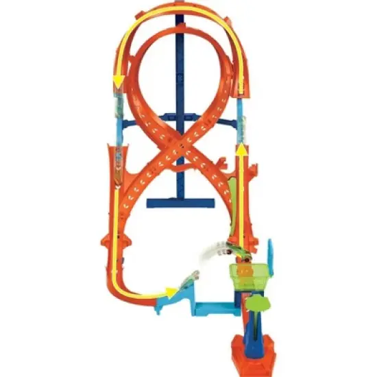 Hot Wheels Action Vertical-8 Jump Track Set image {2}