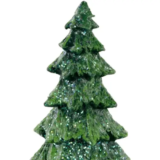 Northlight Glittered Pine Tree Christmas Decoration - 9.5" image {3}