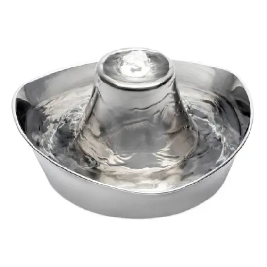 PetSafe Seaside Stainless Pet Fountain - Black image {1}