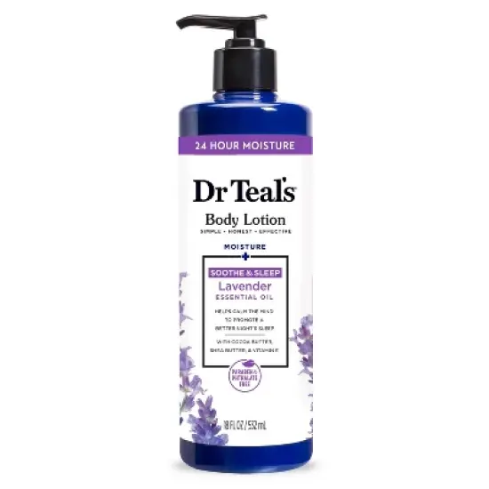 Dr Teal's Soothing Lavender Body Lotion - 18 fl oz image {5}