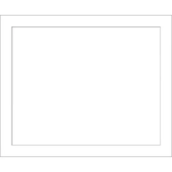 Amanti Art Wedge White Framed Dry Erase Magnetic Board image {15}